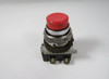 Cutler-Hammer 10250T31R Red Extended Push Button 1NO/1NC USED