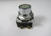 Cutler-Hammer 10250T30G Green Flush Push Button 1NO/1NC USED