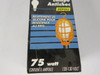 Philips 75A/RS/TF Frosted Rough Service Bulb 75W 120/130V ! NEW !