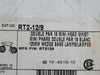 Thomas & Betts RT2-12/9 Double Head Micro Tungsten Lamp 12V 9W ! NEW !