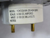Yokogawa 250-424-GBRX DC Panel Meter 0-100mV Range 0-600A Been Tested USED