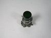 Cutler-Hammer 10250T76G Green Push Button 120V 50/60HZ No Contacts USED