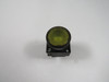 Siemens 3SB3206-0AA31 Yellow Illuminated Push Button w/ Flat Button USED