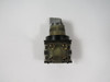 General Electric 077SLB11 Lever Selector Switch 1NO/1NC 3-Position USED