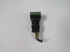 Omron A3GJ-99C1-H1NG Green Rectangular Push Button w/ Dust Cover USED