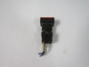 Omron A3GJ-99C1-H1ND Red Rectangular Push Button 5A 125VAC USED