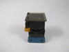 IDEC HW2B-M1F10-B Black Square Push Button 1NO w/ Dust Cover USED