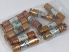Fusetron FRN-R-25 Dual Element Time Delay Fuse 25A 250V Lot of 10 USED