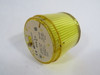 Telemecanique XVA-C38 Stack Light Beacon 240V 7W Yellow W/ Bulb USED