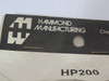 Hammond HP200 Steel Gray Conduit Plug 2" Diameter ! NWB !