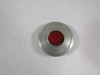 Cutler-Hammer 10250TC65 Red Lens Aluminum Transparent Center USED