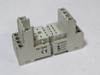 Carlo Gavazzi ES15/4N Relay Socket 12A 300VAC USED