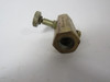 ECI KLF250B Brass Piston Check Valve 1/4" NPT USED