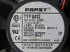 Papst 8412 Axial Fan 12V 2.4W USED