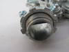 Thomas & Betts NC-301 Zinc Connector Clamp 3/8" .18-.64 Range Lot of 7 USED