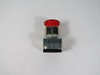 Siemens 3SB3501-1EA21 Push-Pull Red Mushroom Push Button USED