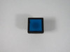 Fuji Electric AR22F0M-S Blue Square Push Button Operator Only USED