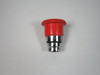 Shamrock Controls RB2-BS54 Twist-to-Release Red Mushroom Operator USED