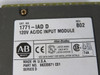 Allen-Bradley 1771-IAD Series D Input Module 120VAC/DC Rev. B02 USED
