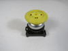 Eaton M22-DP-Y-X Yellow Insertless Mushroom Head Operator USED