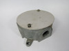 Rab Design 3/4VXJ Zinc Junction Box w/Cover 3/4" Hubs USED