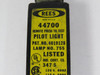 Rees 44700 Remote Press to Test Pilot Light 110/120V 50/60HZ No Lens USED