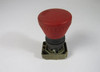 Allen-Bradley 800EP-MTS44 Twist-to-Release Red Mushroom Push Button USED
