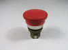Allen-Bradley 800EM-M4 Red Mushroom Push Button Operator USED