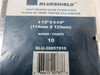 Blueshield BLU-28557010 Heat Treated Glass Welding Filter Plate ! NEW !