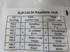 Keystone Jack KJ8-CAT5E Cable Organizer Unshielded Blue (Pack of 5) ! NWB !