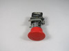 Schneider Electric XB4-BT842 Push-Pull Red Mushroom Push Button 1NC USED