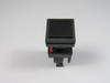 Elan 0120040 Black Square Push Button 250V 2.5A 1NO USED