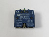 Telemecanique ZB2-BE1016 Blue Contact Block 60V 1A 1NO USED