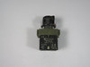 Telemecanique ZB2-BG4 Key Selector Switch 1NO/1NC 2-Position No Key USED