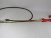 Ridgid WWG476G21 Closet Auger 0.5" Diameter 6' Length Cable USED