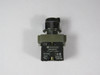 Telemecanique ZB2-BG0 Key Selector Switch 1NO/1NC 3-Position No Key USED