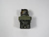 Telemecanique ZB2-BG2 Key Selector Switch 1NO/1NC 2-Position No Key USED