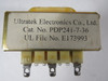Ultratec PDP-241-7-36 Signal Transformer 56VA Pri 115/230V Sec 36V 1.5A USED