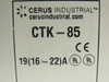 Cerus Orion CTK-85-19 Thermal Overload Relay 16-22A Range ! NEW !