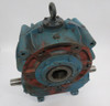 Flender 401-504-096-001-5 Worm Gear Box CUHA-200 14:1 7850Nm 3-1/8" Bore USED