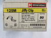 Minerallac 125M 1/2" Conduit Strap 1 Hole 50-Pack ! NEW !