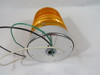 Federal Signal 131ST-120A Amber StarFire Strobe Warning Light 120V@.6A USED