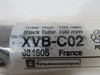 Telemecanique XVBC02 084605 100mm Black Tube for Stack Light ! NWB !