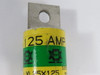 Brush XL25X125 Semiconductor Fuse 125A 250V USED