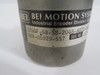 BEI 924-01029-557 Rotary Encoder 5VDC 3/8" Shaft 2048 Cycles/Turn USED