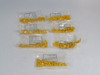 Critchley 06161404 Yellow Cable Marker #4 Z11 Straight Cut 700-Pack ! NEW !