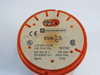 Telemecanique XVA-L35 Orange Stack Light w/ Base 240V 7W No Bulb No Cap USED