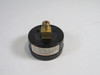 Winters PEM1407 Pressure Gauge 0-100psi 0-700kPa 1/4” NPT 2" Diameter USED