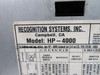 Recognition Systems HP-4000 Hand Punch 12-24VDC USED