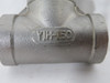 Generic YIH-150 Stainless Steel Tee Fitting .070" Port USED